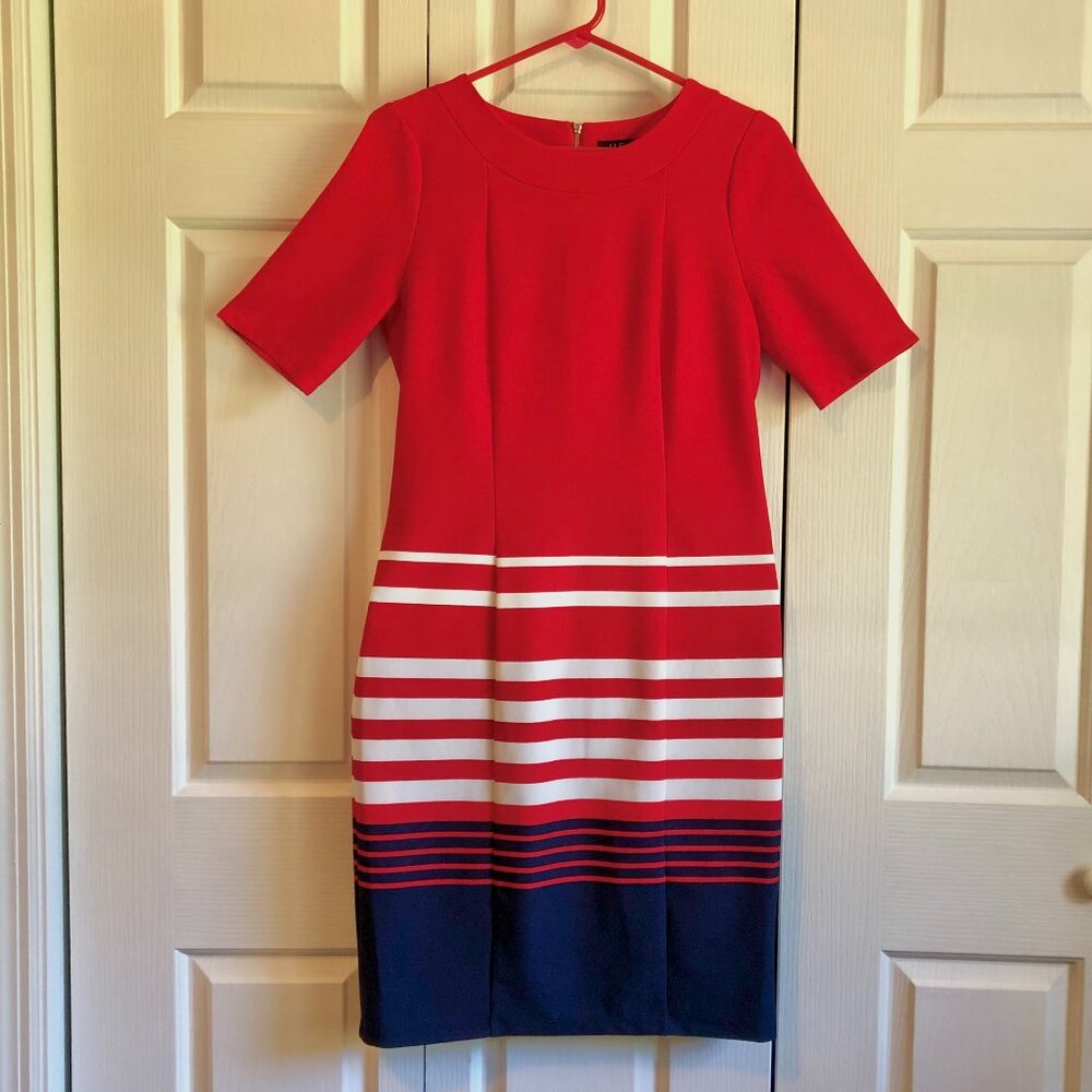 I LE New York Patriotic Dress